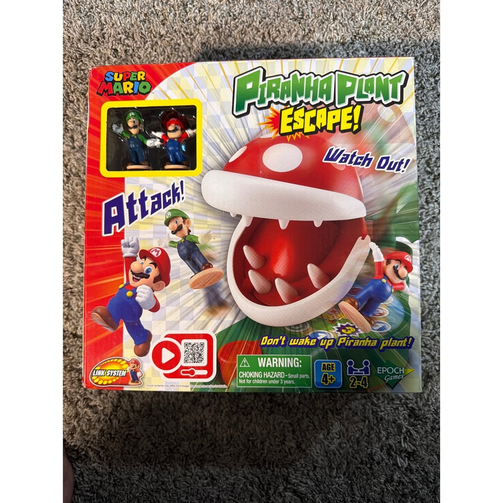 Super Mario Piranha Plant Escape Board Game
